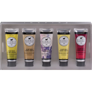 Dionis Goat Milk Inspire Hand Cream 5 pc. Gift Set (2023)